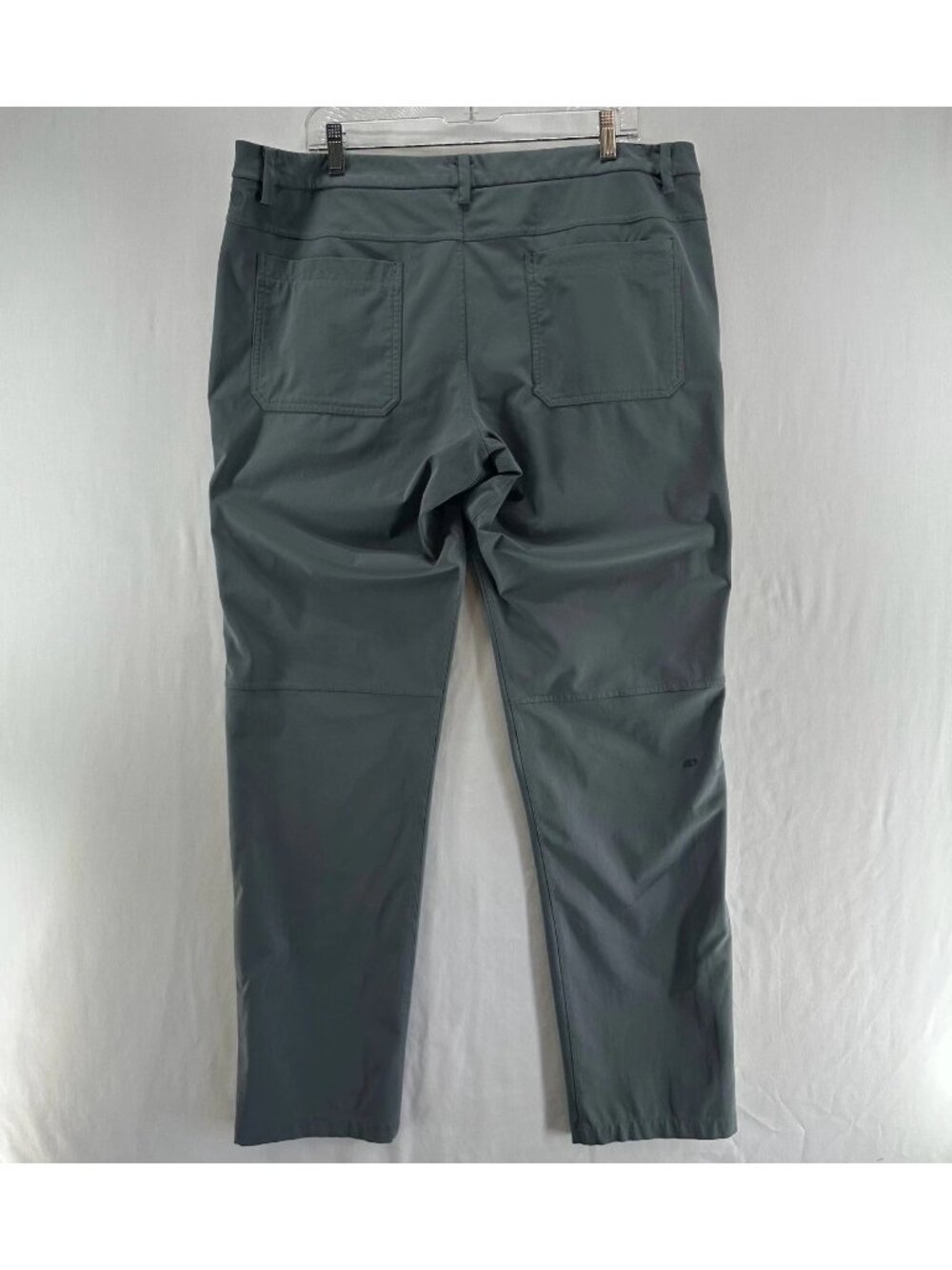 Lululemon ABC 5 Pocket Pants Mens 38 Warpstreme Stretch Tech Commuter Chino Gray - Picture 2 of 13